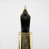 Louis Vuitton Brown Alligator Leather Cargo Fountain Pen - Medium 18kt Gold Nib - RARE!