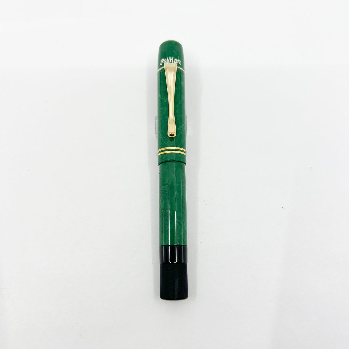 Pelikan Jade Green Celluloid (1935 Originals of their Time) Limited Edition Fountain Pen - Broad 18kt Gold Nib