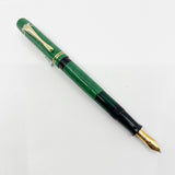Pelikan Jade Green Celluloid (1935 Originals of their Time) Limited Edition Fountain Pen - Broad 18kt Gold Nib