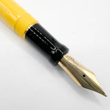 Parker Duofold Centennial Mandarin Yellow Limited Edition Fountain Pen (1995) - Medium 18kt Gold Nib