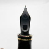 Parker Duofold Centennial Marbled Green  Fountain Pen (Circa 1990) - Medium 18kt Gold Nib
