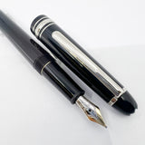 Montblanc P145 Classique Platinum Plated Trim Fountain Pen -  Medium 14kt Gold Nib