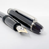 Montblanc P145 Classique Platinum Plated Trim Fountain Pen -  Medium 14kt Gold Nib