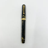 OMAS Paragon Green Saft Celluloid  Fountain Pen - Flexible Medium 18kt Gold Nib