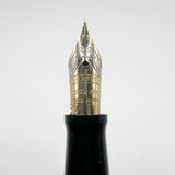 Sheaffer Nostalgia Sterling Silver Filigree Fountain Pen - Medium 18kt Gold Nib