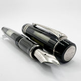 Parker Duofold Black Mosaic International Fountain Pen - Medium 18kt Gold Nib