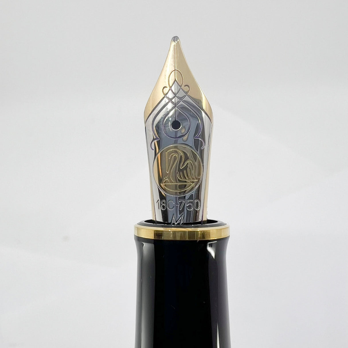 Pelikan M800 Souveran Burnt Orange  Fountain  Pen - Medium 18kt Gold Nib