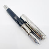 Pelikan Souveran M1005  Silver Screen Limited Edition Fountain Pen - Medium 18kt Gold Nib