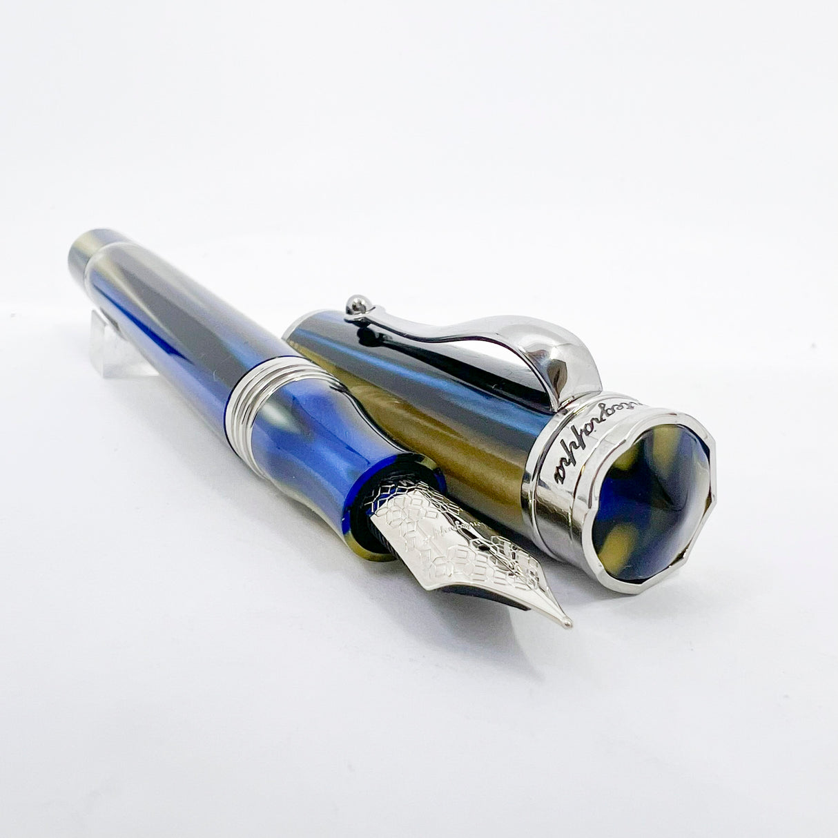 Montegrappa Ducale Murano Mare Fountain Pen  - Medium Stainless Steel Nib
