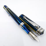 Montegrappa Ducale Murano Mare Fountain Pen  - Medium Stainless Steel Nib