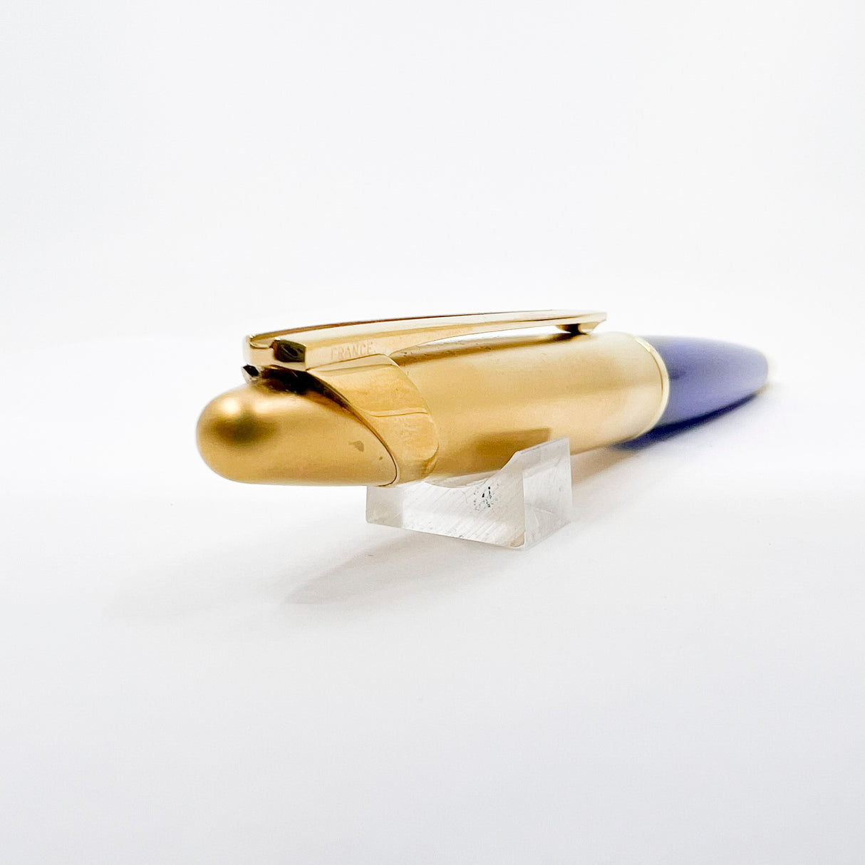 Waterman Edson Translucent Blue Ballpoint Pen