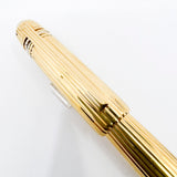 Cartier Pasha Heavy Gold-Plated Fluted Rollerball