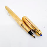 Cartier Pasha Heavy Gold-Plated Fluted Rollerball
