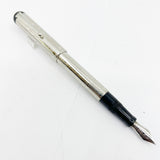 Visconti Giacomo Leopardi Sterling Silver Limited Edition Fountain Pen - Medium 14kt Gold Nib