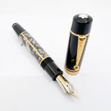 Montblanc Alexandre  Dumas Writer Series Limited Edition Fountain Pen (Incorrect Signature)  - Medium 18kt Gold Nib
