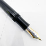 Montblanc Agatha Christie Sterling Silver Limited Edition Fountain Pen - Fine 18kt Gold Nib