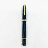 Pelikan M800 All Black Fountain Pen - Medium 18kt Gold Nib