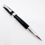 Davidoff "the very Zino" Grenadilla Wood  Rollerball - Rhodium Plated Trim