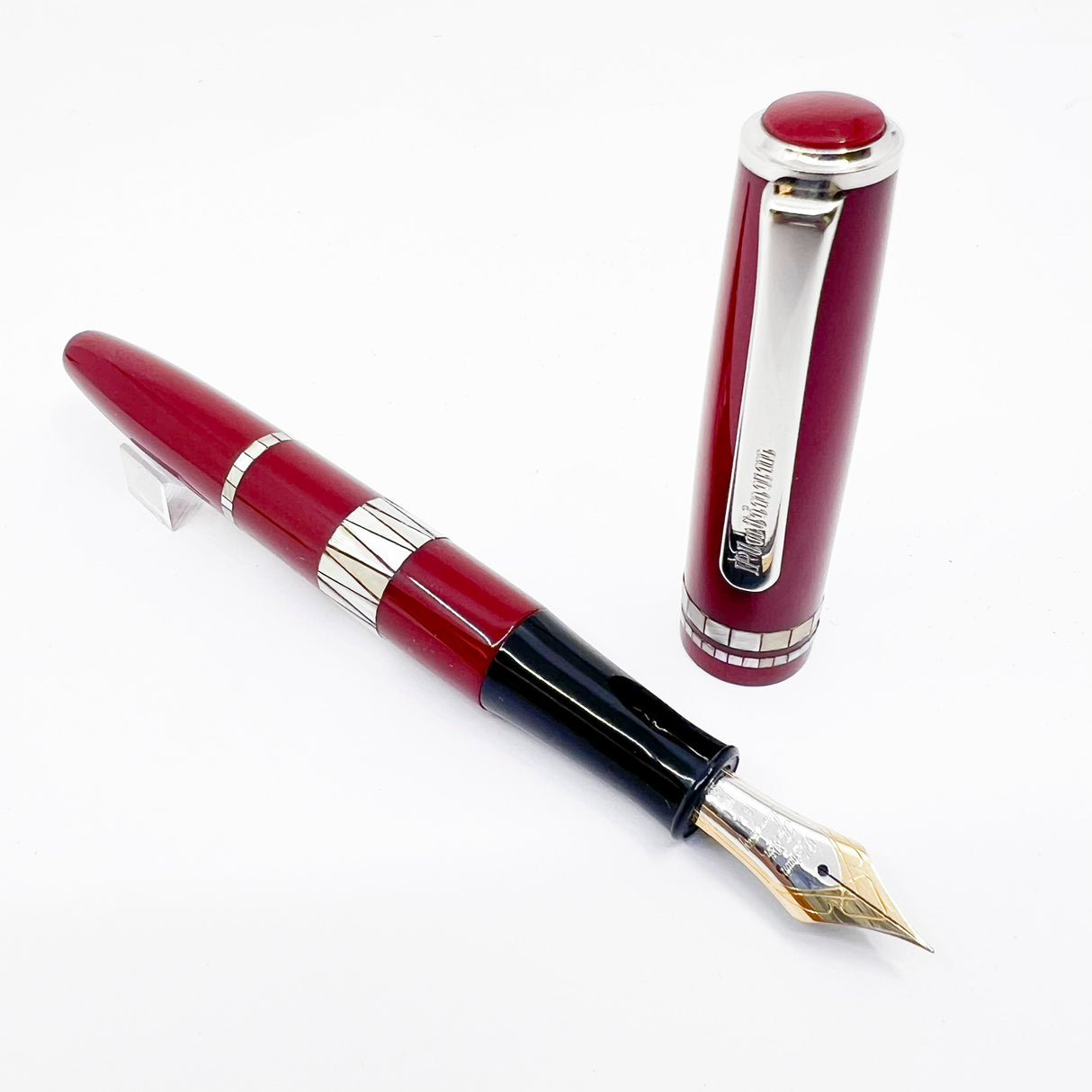 PLATINUM Mother of Pearl 80th Anniversary Fountain Pen Special Anniversary 1999 - Extra Fine 18kt Gold Nib