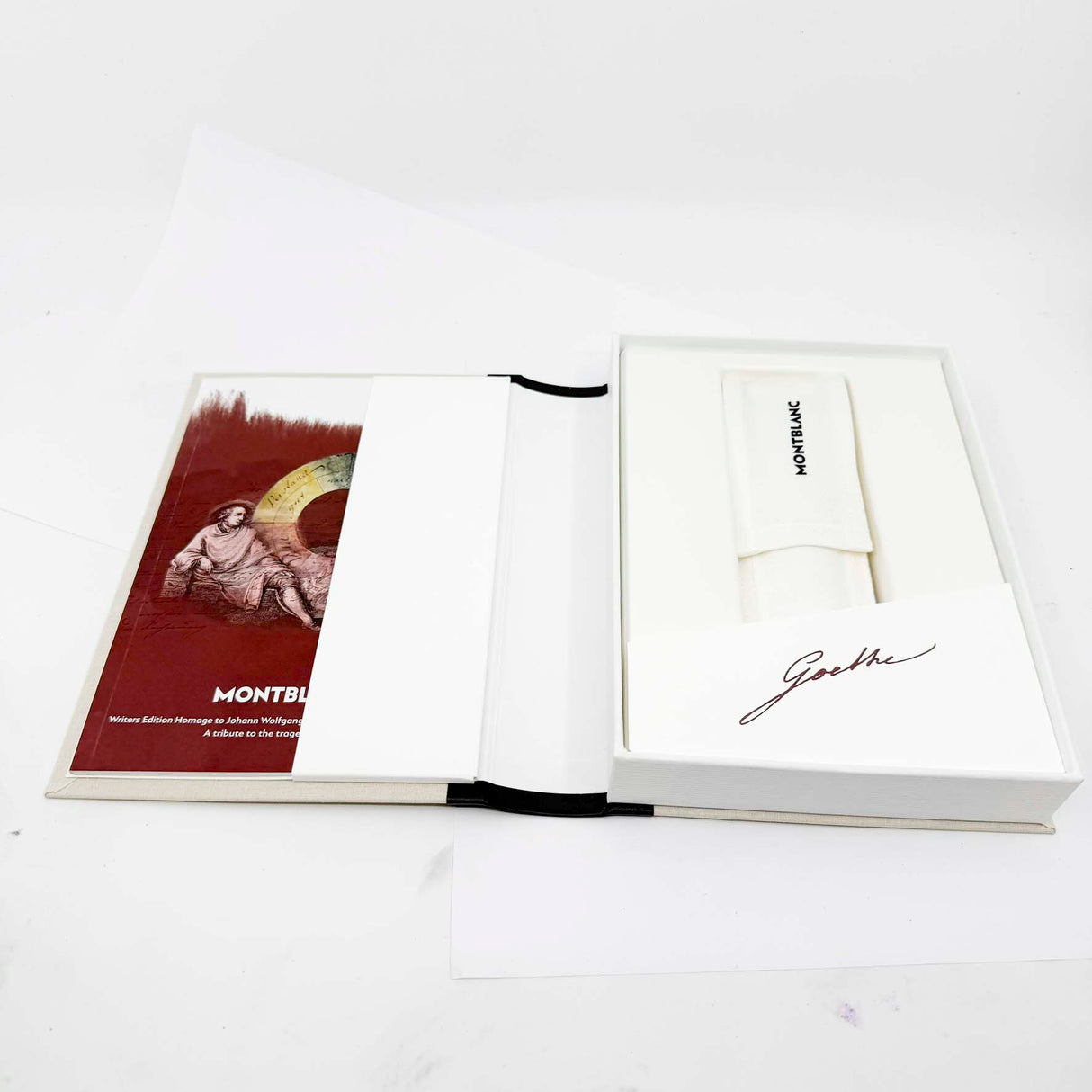 Montblanc "Goethe 1808" Writers Series Special Limited Edition Fountain Pen - Medium 18kt Gold Nib