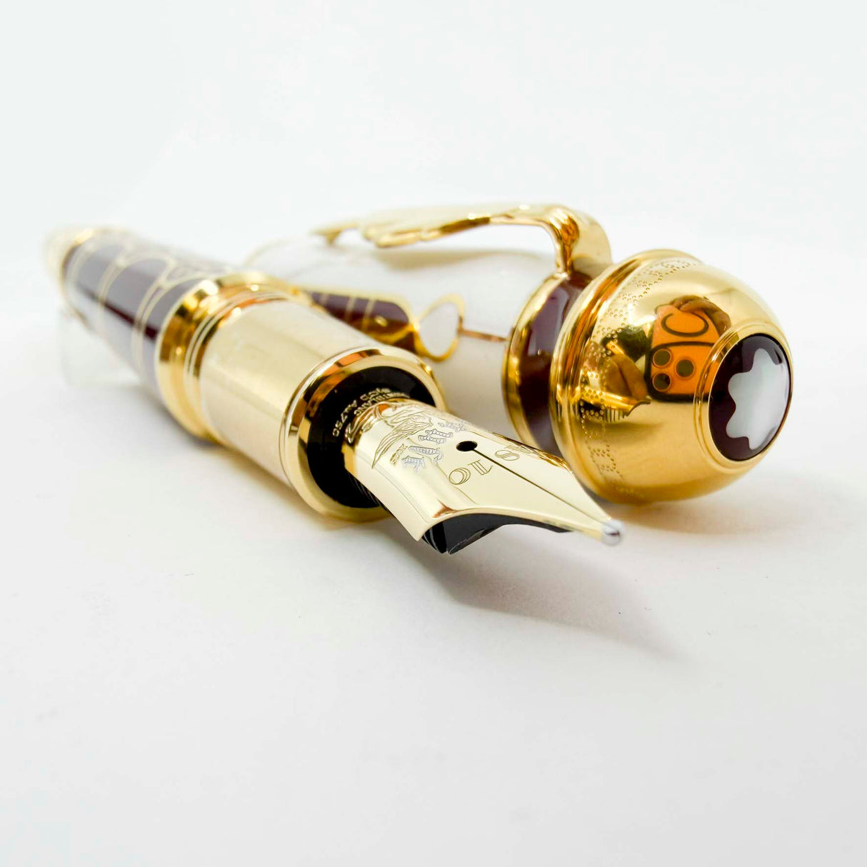 Montblanc "Goethe 1808" Writers Series Special Limited Edition Fountain Pen - Medium 18kt Gold Nib