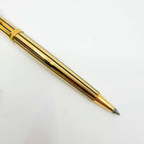 Parker Premier "Athenes" Gold-Plated/Black Lacquered Lines Ballpoint  Pen - Circa 1980's
