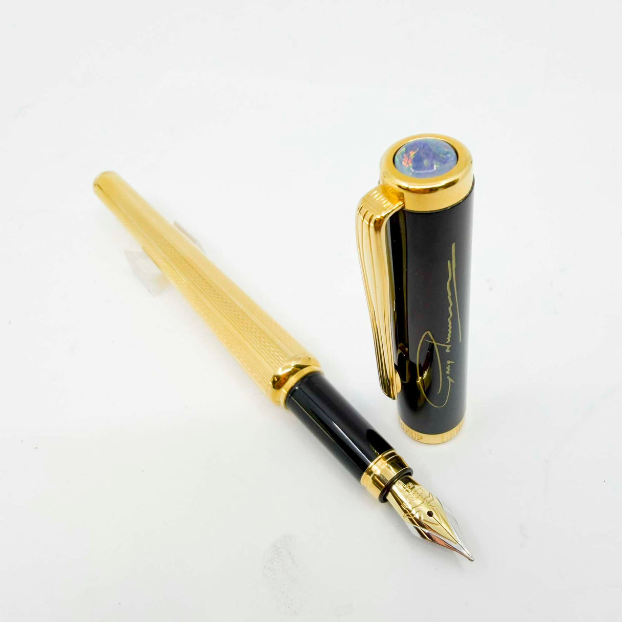 LeBoeuf Greg Norman Limited Edition Fountain Pen - Medium 18kt Gold Nib - Circa 1995
