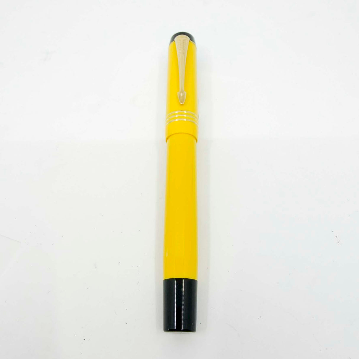 Parker Duofold Centennial Mandarin Yellow Limited Edition  Fountain Pen - Medium 18kt Gold Nib