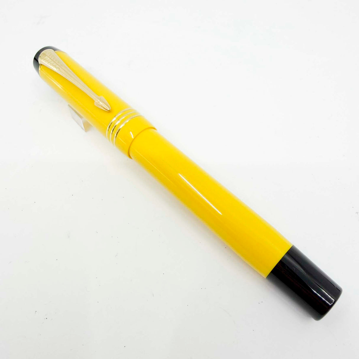 Parker Duofold Centennial Mandarin Yellow Limited Edition  Fountain Pen - Medium 18kt Gold Nib