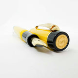 Parker Duofold Centennial Mandarin Yellow Limited Edition  Fountain Pen - Medium 18kt Gold Nib