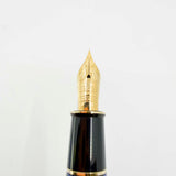 Sheaffer for Levenger Translucent Mediterranean Blue Connaisseur Fountain Pen -  Fine 14kt Gold Nib