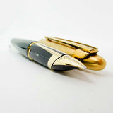 Waterman Edson Green Translucent Fountain Pen - Broad 18kt Gold Nib - Scarce!