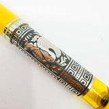 Pelikan M910 Yellow Toledo Sterling Silver Fountain Pen - Fine 18kt Gold  Nib