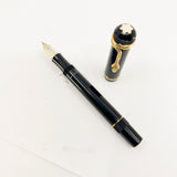 Montblanc Agatha Christie Vermeil (Gold Plating Over Sterling Silver) Limited Edition Fountain -Medium 18 Kt Gold Nib Pen                                        - Medium 18kt Gold Nib (Copy)