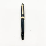 Montblanc Black Resin Meisterstuck #146 LeGrand Fountain Pen - Semi-Flex Medium 14kt Gold  Nib