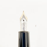 Montblanc Black Resin Meisterstuck #146 LeGrand Fountain Pen - Semi-Flex Medium 14kt Gold  Nib