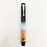 Bexley Russian Hand-Painted Lacquer Art Fountain Pen - Ottoman Empire Turkey  - Circa 2001