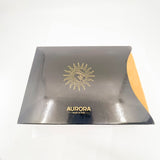 Aurora Sole Marbled Orange Limited Edition Boxed Set of Ballpoint Pen & Fountain Pen - Broad 18kt Gold Nib