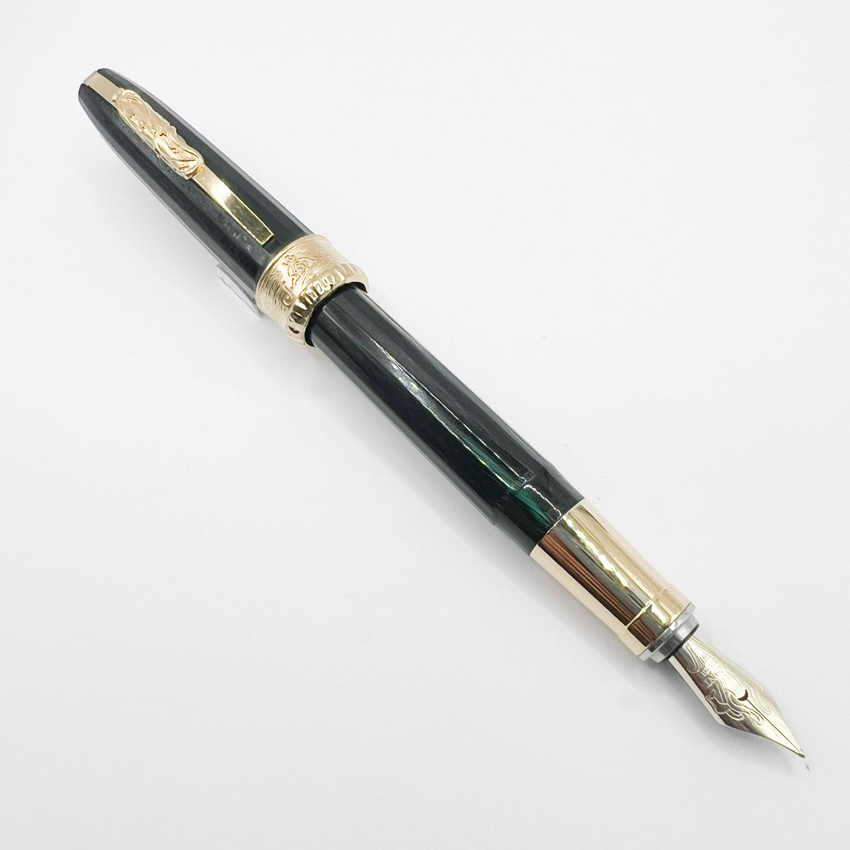 Visconti Salvador Dali Dance of Time Fountain Pen -  Medium Gold-Plated Nib