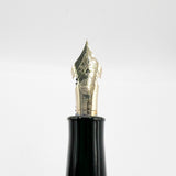 Early Nakaya Briarwood Fountain Pen - Fine 14kt Gold Elastic Nib