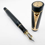 Parker Duofold Greenwich Special Edition Fountain Pen - Medium 18kt Gold Nib