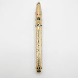 S.T. DuPont Pharoah Limited Edition Fountain Pen - Medium 18kt Gold Nib - MINT - EXQUISITE!