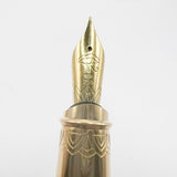 S.T. DuPont Pharoah Limited Edition Fountain Pen - Medium 18kt Gold Nib - MINT - EXQUISITE!