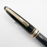 Montblanc Classique #144 Black Resin Fountain Pen - Fine 14kt Gold Nib