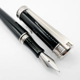 Edelberg (Swiss) Tachys Large Fountain Pen - Semi-Flexible Titanium Fine Nib