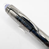 Montblanc Starwalker Space Blue Metal Fineliner/Rollerball