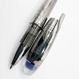 Montblanc Starwalker Space Blue Metal Fineliner/Rollerball