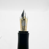 Graf von Faber Castell Platinum-Plated Classic Fountain Pen -  Fine 18kt Gold Nib
