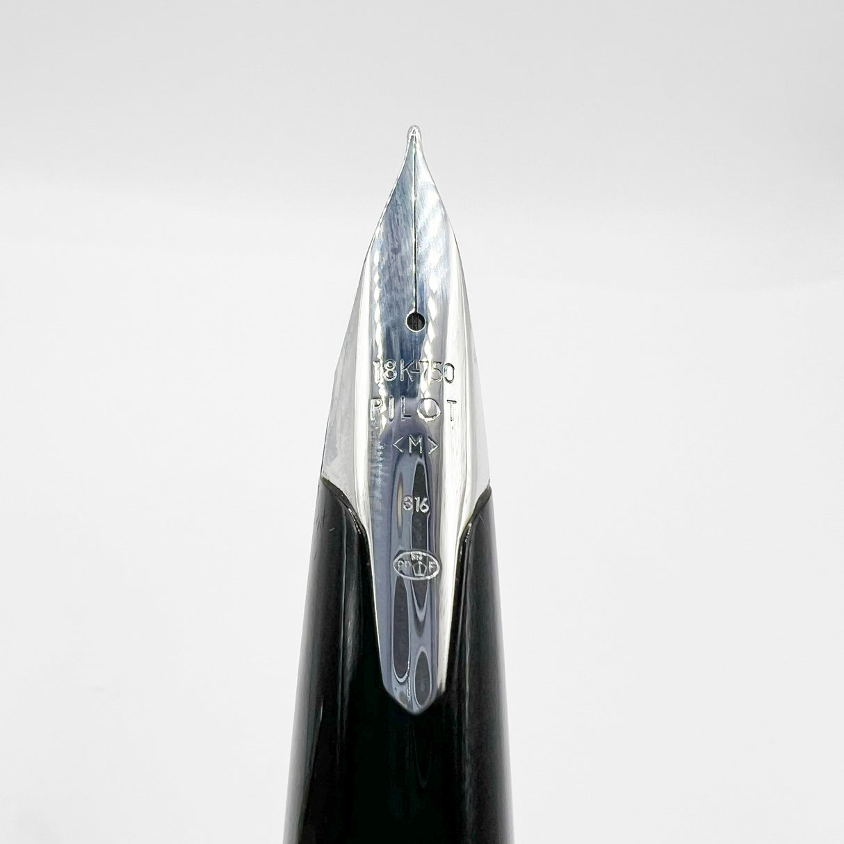 Pilot Sterling Silver Dragon Fountain Pen - Medium 18kt Gold Nib