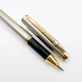 Elysee Stainless Steel & Gold  Sports Series Golf  Rollerball